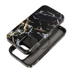 Etui na iPhone 16 PLUS Forcell F-Protect Mirage zgodne z MagSafe Military Drop-Test black marble