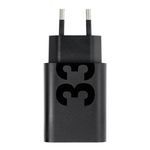 MOTOROLA oryginalna ładowarka sieciowa USB A 33W MC339 czarna bulk