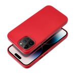 Etui na Samsung S25 PLUS Leather Mag Cover zgodne z MagSafe czerwone