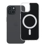Etui na iPhone 15 Clear Fusion Mag Cover zgodne z MagSafe czarne