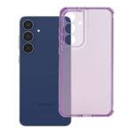Etui na Samsung S25 FE Matrix Clear jasnofioletowe