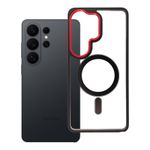 Etui na Samsung S26 ULTRA Color Edge Mag Cover zgodne z MagSafe czarno czerwone
