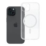 Etui na iPhone 14 Clear Mag Cover - Glitter (Str / Camera Protection) zgodne z MagSafe transparentne glitter