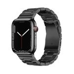 Pasek do Apple Watch Forcell F-Design FA10 zatrzask stal 42 / 44 / 45 / 49 mm czarny