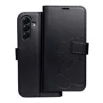Etui z klapką na Samsung A56 5G Mezzo Book teddy bear czarne