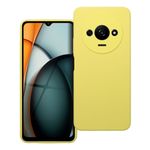 Etui na Xiaomi Redmi A3 4G Silicone 2mm (camera protection) zółte