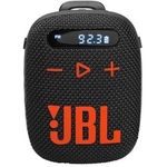Głośnik bezprzewodowy JBL Wind 3 z uchwytem na kierownicę czarno-pomarańczowy