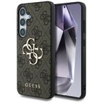 GUESS futerał do SAMSUNG S25 GUHCS25S4GMGBR (4G PU Big Logo) brązowy