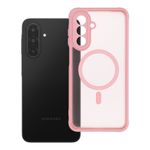 Etui na Samsung A17 / A18 Full Matte Mag Cover zgodne z MagSafe jasnoróżowy