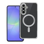 Etui na Samsung A36 Electro Mag Cover zgodne z MagSafe srebrne