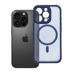 Etui na iPhone 16 PRO Full Matte Mag Cover zgodne z MagSafe niebieskie