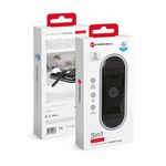 Ładowarka indukcyjna Forcell F-Energy Ellipse 3w1 Qi QC 15W kompatybilna z Apple + kabel USB C do USB A czarna