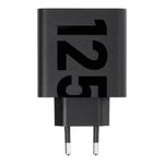 MOTOROLA oryginalna ładowarka sieciowa Typ C 125W MC-1259 czarna bulk