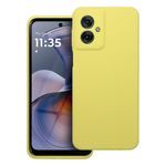 Etui na Motorola G55 5G Silicone 2mm (camera protection) zółte