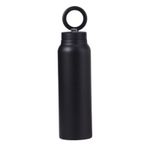 Butelka / bidon na wodę metal z uchwytem kompatybilnym z Magsafe 950ml czarny