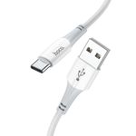 Kabel USB A do USB C Hoco 3A 1 m X70 biały