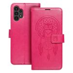 Etui z klapką na Samsung A13 4G Mezzo Book łapacz snów magenta