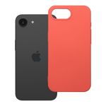 Etui na iPhone 16e (SE 4 2025) / 17e Silicone brzoskwiniowe