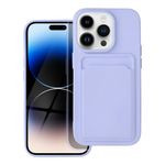 Etui na iPhone 14 PRO Card Case fioletowe