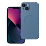 Etui na iPhone 13 Silicone Mag Cover zgodne z MagSafe (camera protection) niebieskie