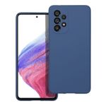 Etui na Samsung A53 5G Silicone niebieskie