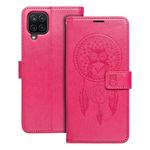 Etui z klapką na Samsung A12 / M12 Mezzo Book łapacz snów magenta