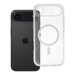 Etui na iPhone 17 AIR Clear Mag Cover - Glitter (Str / Camera Protection) zgodne z MagSafe transparent glitter