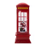 ŚWIĄTECZNA ŚNIEŻNA BUDKA TELEFONICZNA FLX-2 FOREVER LIGHT