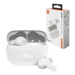 JBL słuchawki bezprzewodowe douszne Wave 200 TWS BT5.0 A2DP biały 48 mAh / 500 mAh