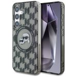 KARL LAGERFELD futerał do SAMSUNG S25 KLHMS25SHMCKMHK (Magnetic IML Metal Monogram KC Heads) czarny