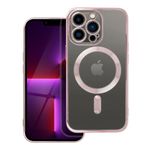 Etui na iPhone 13 PRO Electro Mag Cover zgodne z MagSafe złoto różowe