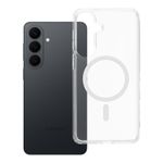Etui na Samsung S26 PLUS Clear Mag Cover Elite (STR / NIEŻÓŁKNĄCY) zgodne z MagSafe transparentne