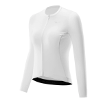 Koszulka kolarska damska Rockbros 15210006003 TVI na długi rękaw S - biała