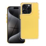 Etui na iPhone 15 PRO Matrix żółte