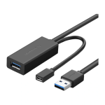Kabel UGREEN US175 USB 3.0 przedłużający micro USB 5m (czarny)