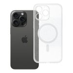 Etui na iPhone 15 PRO MAX Clear Mag Cover - Glitter (Str / Camera Protection) zgodne z MagSafe transparentne glitter