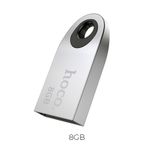 Pendrive 8GB USB 2.0 (USB A) Hoco mini UD9 srebrny