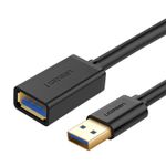 Kabel UGREEN 10368B USB-A 3.0-USB-A 3.0 1m (czarny)