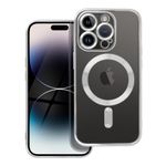 Etui na iPhone 14 PRO Electro Mag Cover zgodne z MagSafe srebrne