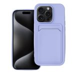 Etui na iPhone 15 PRO Card Case fioletowe