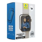 Szkło Hartowane 5D do Apple Watch 10/11 42MM Mr. Monkey Glass (Anti-Static Strong HD) czarne
