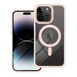 Etui na iPhone 14 PRO MAX Color Edge Mag Cover zgodne z MagSafe różowe