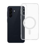 Etui na Samsung A57 5G Clear Case 2 mm Mag Cover zgodne z MagSafe (camera protection) transparentne