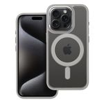 Etui na iPhone 15 PRO Color Edge Mag Cover zgodne z MagSafe tytanowe szare