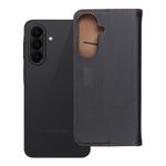 Etui z klapką na Samsung A27 Smart Pro Book skórzane czarne