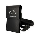Etui na telefon torebka Karl Lagerfeld (Embossed RSG) czarne