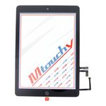 MUSTTBY Ekran dotykowy + taśma klejąca + Home do iPAD Air1 (czarny)