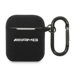 AMG AMA2RBK AirPods cover czarny/blackSilicone Big Logo