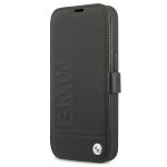 Etui BMW BMFLBKP13SSLLBK iPhone 13 mini5,4" czarny/black book Signature