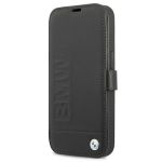 Etui BMW BMFLBKP13MSLLBK iPhone 13 / 14/ 15 6.1" czarny/black book Signature